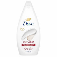 DOVE Silky Velvet Krémtusfürdő 3x450ml + Ajándék Utazóbögre kozmetikai ajándékcsomag