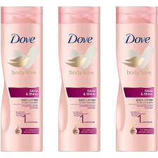 DOVE Triopack Glow & Shine 250 ml naptej, napolaj