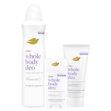 DOVE Whole Body Lavender &amp; Chamomile Dezodor csomag dezodor
