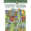 Dover Publications Inc. Creative Haven Country Gardens Coloring Book | Teresa Goodridge