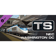 Dovetail Games - Trains Train Simulator: Northeast Corridor: Washington DC - Baltimore Route Add-On (PC - Steam elektronikus játék licensz) videójáték