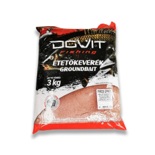 Dovit 3 Kg-os etetőkeverék - Piros Epres bojli, aroma