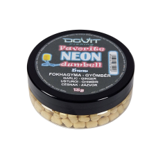 Dovit Favorite Dumbell Neon 5mm - Fokhagyma-gyömbér bojli, aroma