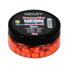 Dovit Favorite dumbell Neon 8mm - Halibut krill bojli, aroma