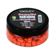  Dovit Favorite dumbell Neon 8mm - halibut-krill 18g bojli, aroma