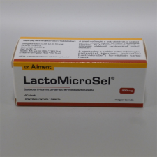 Dr.aliment lactomicrosel tabletta 40 db vitamin és táplálékkiegészítő