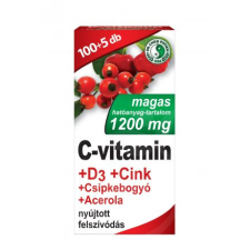  Dr.chen c-vitamin 1200mg+d3+cink+acerola+csipkebogyó tablett 105 db gyógyhatású készítmény