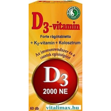  Dr.chen d3-vitamin forte rágótabletta 60 db gyógyhatású készítmény