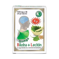 Dr.chen ginkgo biloba+lecitin kapszula 30 db gyógyhatású készítmény