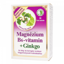 Dr. Chen Magnézium B6-vitamin +Ginkgo Forte tabletta 30 db vitamin és táplálékkiegészítő