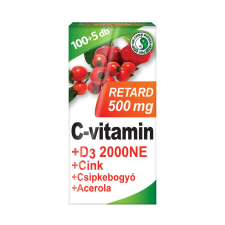 Dr. Chen Patika Dr. Chen C-vitamin 500mg retard+D3+acerola tabletta - 105 db vitamin és táplálékkiegészítő