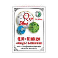 Dr. Chen Patika Dr. Chen Q10 ginkgo Omega-3 kapszula - 30 db vitamin és táplálékkiegészítő