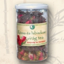 Dr Chen Rózsa és hibiszkusz virág tea(50g) gyógytea