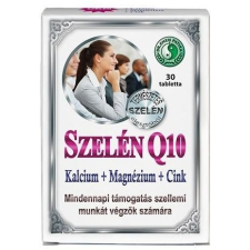 Dr. Chen Szelén Q10 Kalcium+Magnézium+Cink tabletta 30db vitamin és táplálékkiegészítő