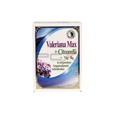 Dr.chen valeriana max + citromfű tabletta 30db gyógyhatású készítmény