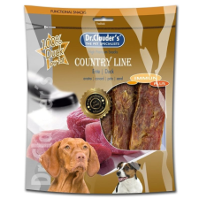Dr. Clauder&#039;s Dr.Clauders Dog Jutalomfalat Country Line Snack kacsa 170g jutalomfalat kutyáknak