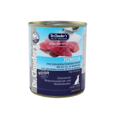 Dr.Clauders Dog Konzerv Selected Meat Junior 800g kutyaeledel