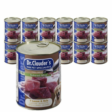  Dr.Clauders Dog Selected Meat Bárányos és rizses konzerv 400g kutyaeledel