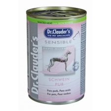 Dr.Clauders Dog Selected Meat Sensible Pork Pure sertéses konzerv 375g kutyaeledel