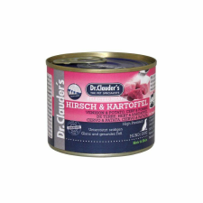 Dr.Clauders Dog Selected Meat Szarvasos és burgonyás konzerv 200g kutyaeledel