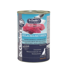 Dr.Clauders Dog Selected Meat Tőkehalas és rizses konzerv 400g kutyaeledel