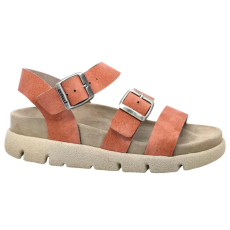 DR.FEET 16031-es női Dr Feet bőr papucs - narancssarga