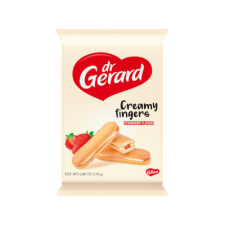 DR GERARD HUNGARY KFT Gerard 170g Piskóta Eper-tejszín ízű kémmel csokoládé és édesség