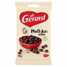 Dr Gerard Malti Keks keksz étcsokoládés bevonattal 75 g csokoládé és édesség