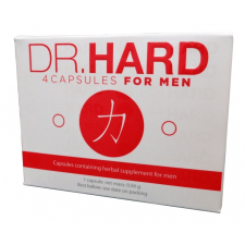  Dr. Hard - kapszula férfiaknak (4db) potencianövelő