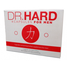Dr. Hard - kapszula férfiaknak (4db) potencianövelő