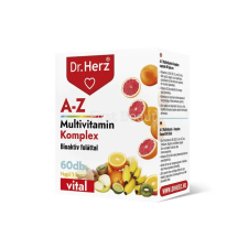  DR. HERZ A-Z MULTIVITAMIN KOMPLEX KAPSZULA 60DB vitamin és táplálékkiegészítő