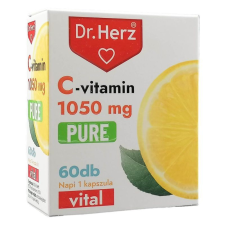 Dr. Herz c-vitamin 1050 mg pure kapszula 60db vitamin és táplálékkiegészítő