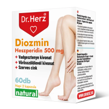  Dr. Herz Diozmin Heszperidin 500 mg kapszula 60 db vitamin és táplálékkiegészítő