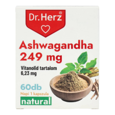 Dr. Herz DR.HERZ ASHWAGANDHA KAPSZULA 60DB vitamin és táplálékkiegészítő