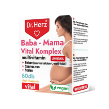 Dr. Herz Dr.Herz Baba-Mama Vital Komplex 60 db kapszula vitamin és táplálékkiegészítő