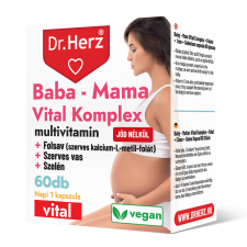 Dr Herz Dr.herz baba mama vital komplex kapszula 60 db vitamin és táplálékkiegészítő