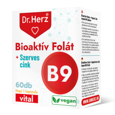 Dr Herz Dr.herz bioaktív folát+szerves cink kapszula 60 db vitamin és táplálékkiegészítő