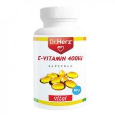 Dr Herz Dr.herz e-vitamin 400iu kapszula 60 db gyógyhatású készítmény