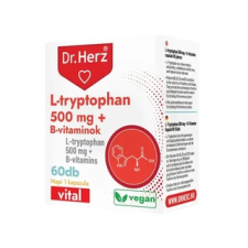 Dr. Herz Dr.Herz L-tryptophan 500 mg + B vitaminok 60 db vitamin és táplálékkiegészítő