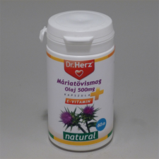 Dr Herz Dr.herz máriatövismag olaj 500mg kapszula 60 db gyógyhatású készítmény