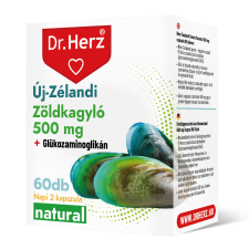 Dr Herz Dr.herz zöldkagyló kivonat 500 mg kapszula 60 db gyógyhatású készítmény