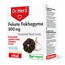 DR Herz Fekete Fokhagyma 60 db kapszula doboz vitamin és táplálékkiegészítő