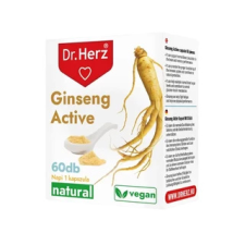 Dr. Herz Ginseng Active 60 db kapszula gyógyhatású készítmény