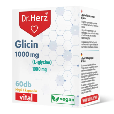  DR Herz Glicin 1000 mg 60 db kapszula vitamin és táplálékkiegészítő
