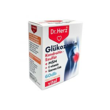  DR HERZ GLÜKOZAMIN KONDROITIN MSM KAPSZULA 60X vitamin és táplálékkiegészítő