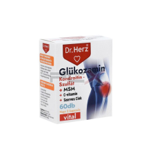  Dr.herz glükozamin+kondrotin-szulfát+msm kapszula 60db vitamin és táplálékkiegészítő