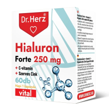  DR Herz Hialuron Forte 250 mg 60 db kapszula vitamin és táplálékkiegészítő