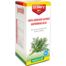 Dr. Herz Kapormag olaj 100% hidegen sajtolt 50ml vitamin és táplálékkiegészítő
