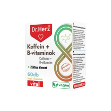  DR. HERZ KOFFEIN + B-VITAMINOK KAPSZULA 60X vitamin és táplálékkiegészítő
