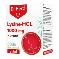 Dr. Herz lysine-hcl+c-vitamin kapszula 60db vitamin és táplálékkiegészítő
